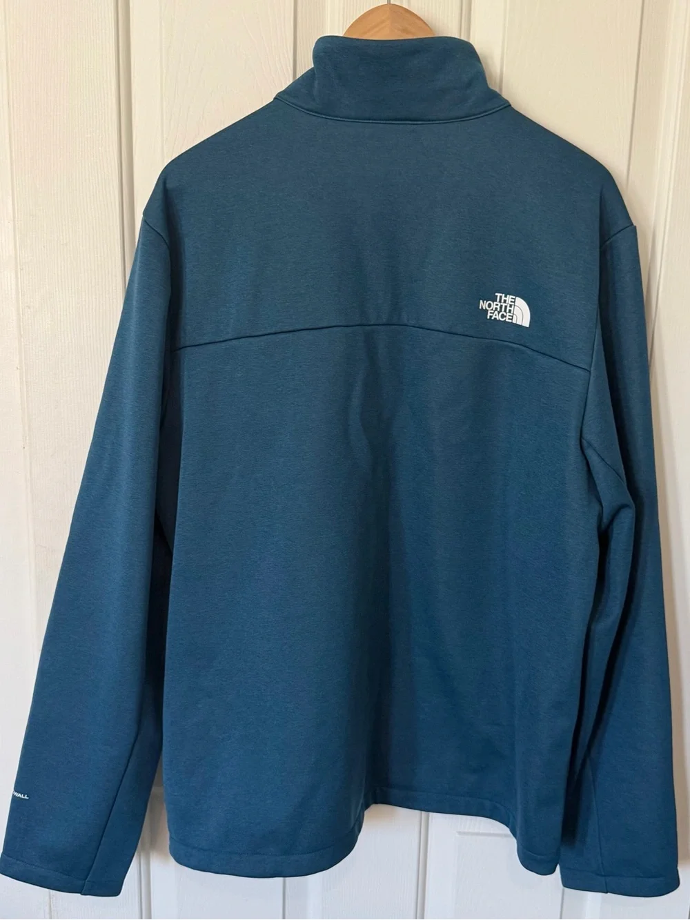 The North Face Men's Teal Zip-Up Fleece Jacket